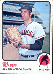1973 Topps Baseball Cards      387     Jim Barr